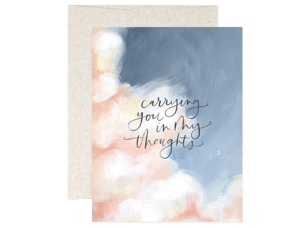In My Thoughts Clouds, Single Card