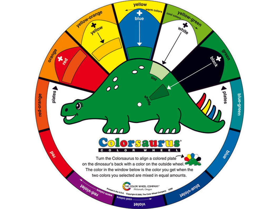 Colorsaurus, Children's Color Wheel