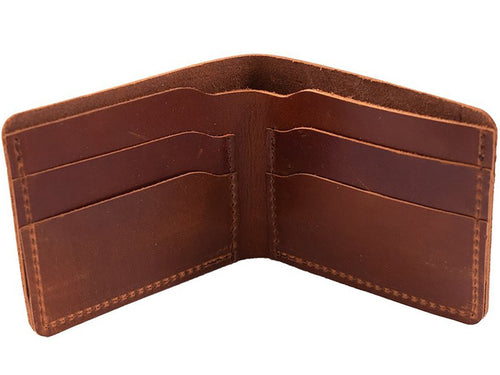 Knox Bi-Fold Leather Wallet, Various Colors