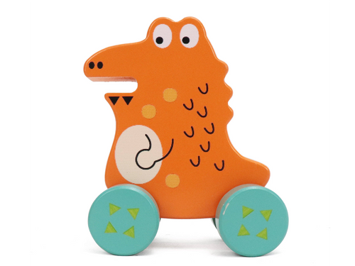 Wooden Vehicle Toy, Little Schappi Alligator
