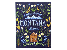 Home Sweet Montana Home Postcard