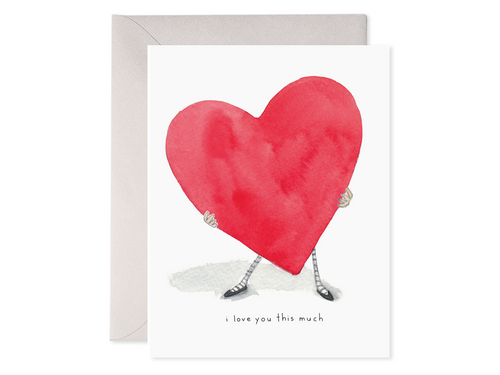 I Love You This Much, Single Card