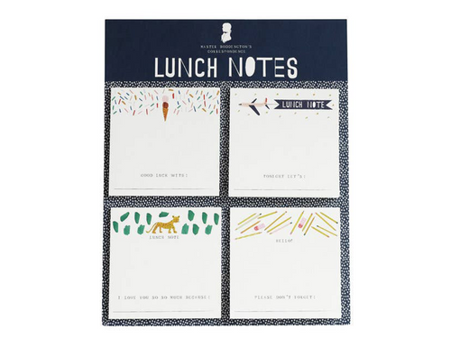 Lunch Notes, Set of 4 Notepads
