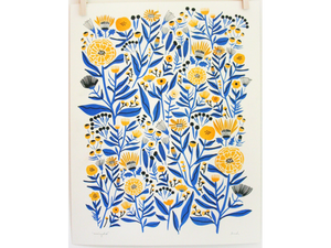 Marigold Art Print, 11 x 14"
