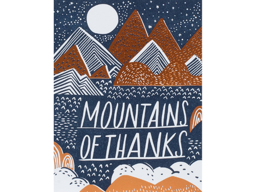 Mountains Of Thanks, Single Card