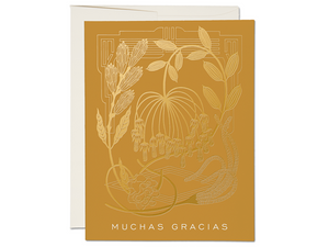 Mustard Foil, Thank You Card