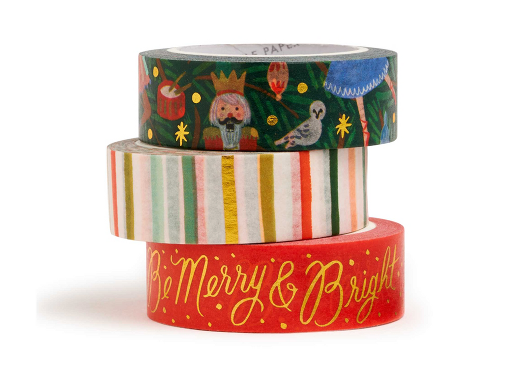 Nutcracker Paper Tape, Set of 3
