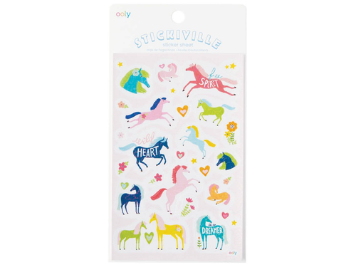 Wild Horses, Sticker Sheet