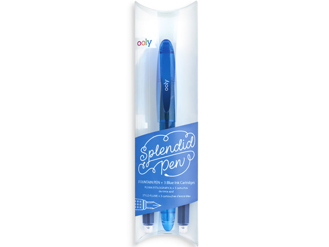 Splendid Fountain Pen, Blue