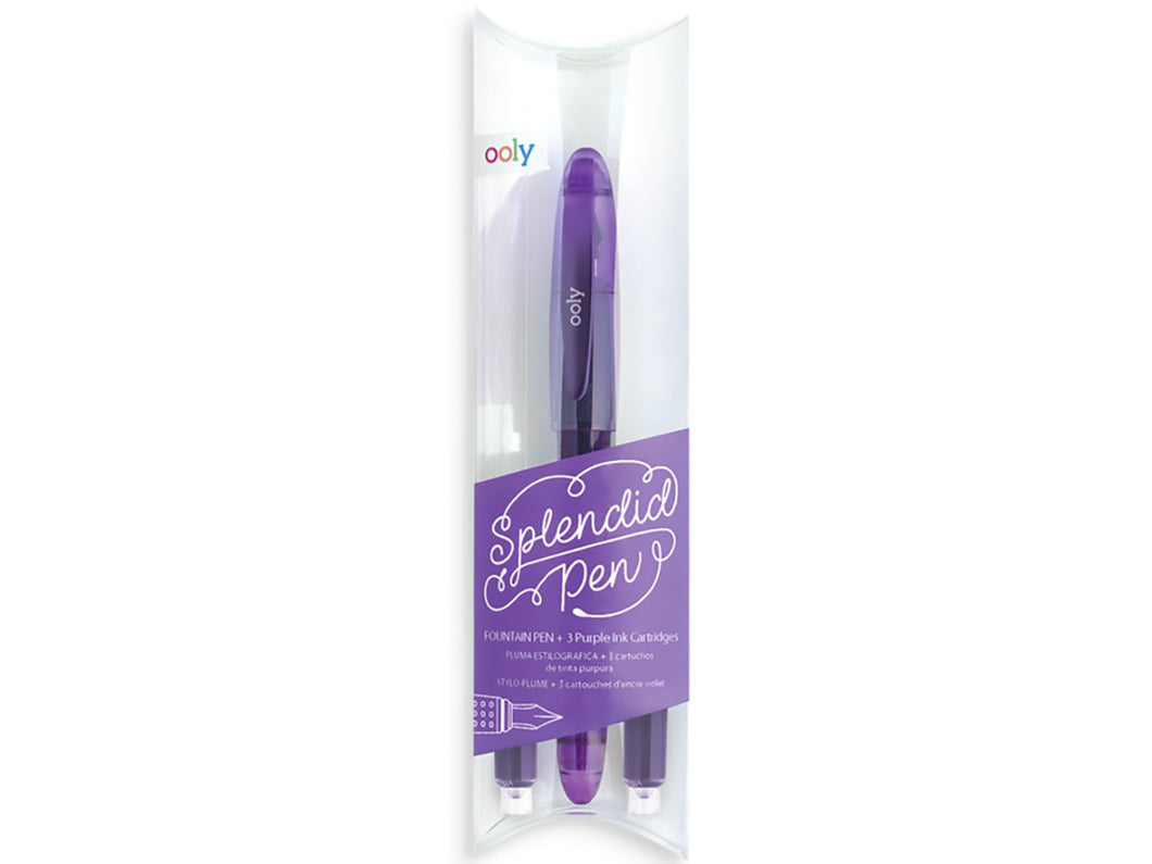 Splendid Fountain Pen, Purple