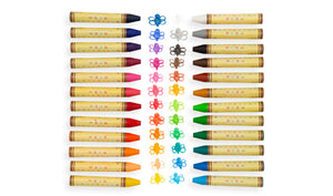 Brilliant Bee Crayons, Set of 24 – Noteworthy Paper & Press