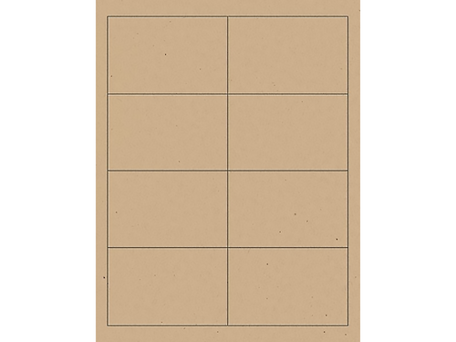 Paper Bag Printable Placecards, Set of 20