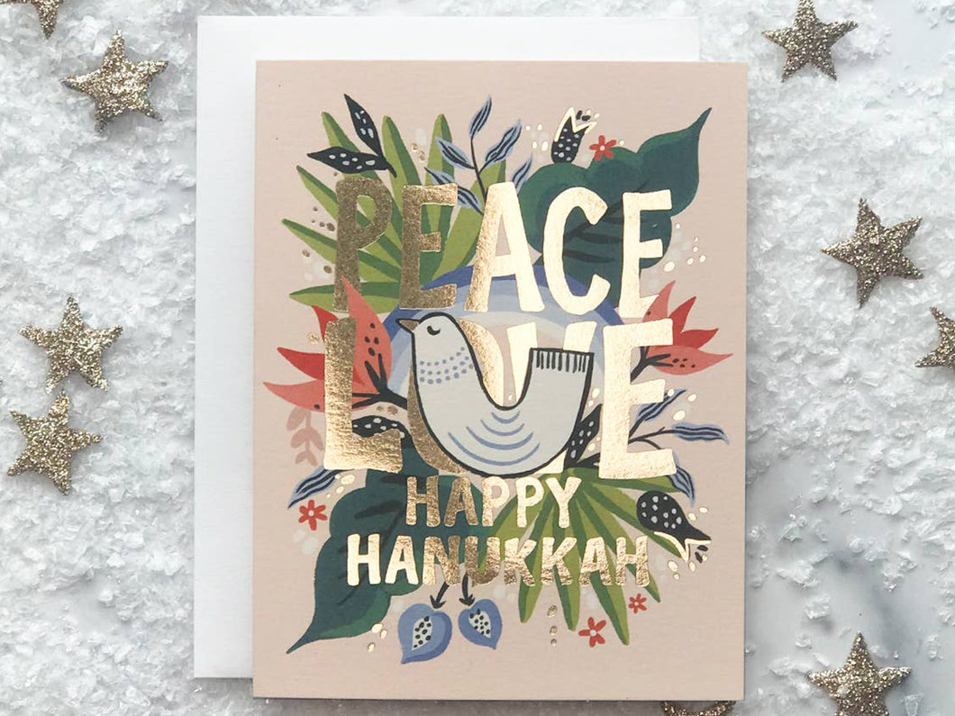Peace Hanukkah, Single Card