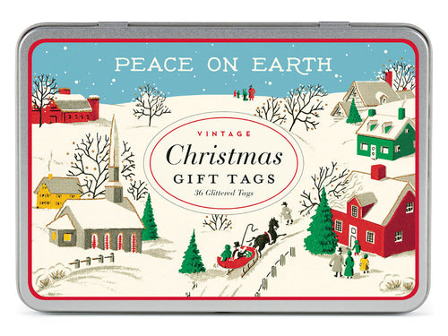 Peace On Earth, Gift Tags in Tin