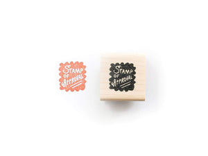Stamp of Approval Rubber Stamp