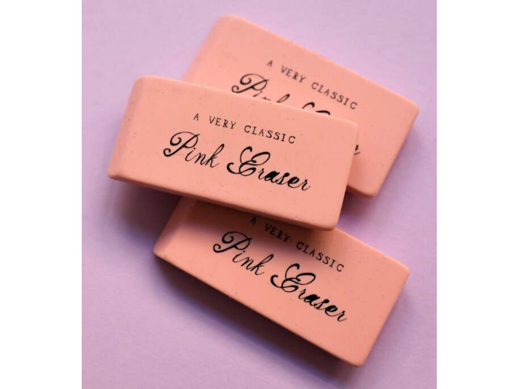 A Very Classic Pink Eraser