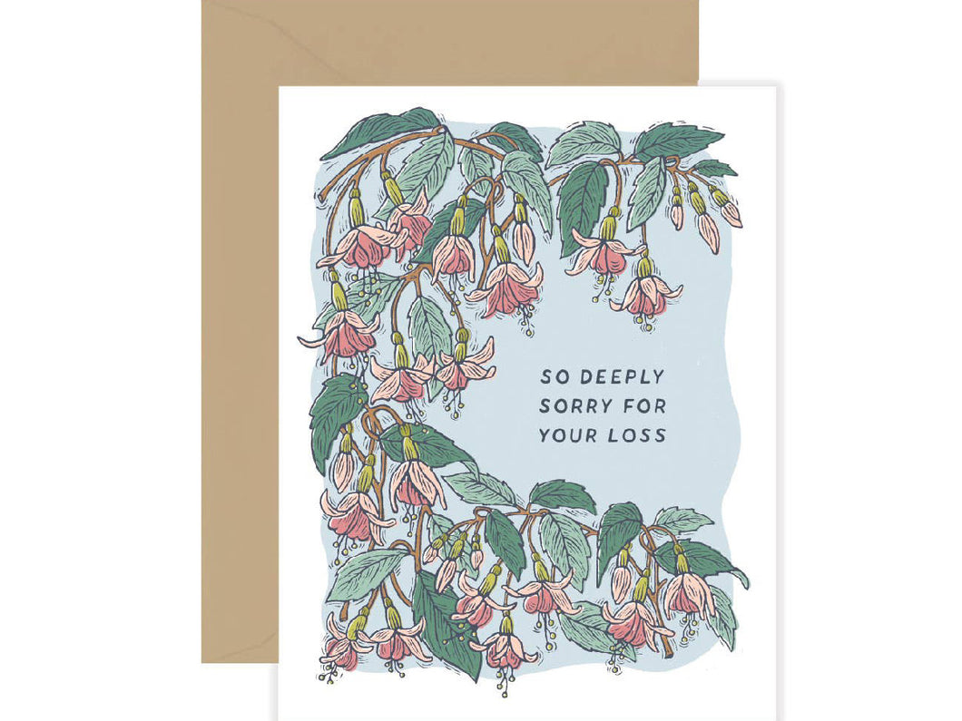 So Deeply Sorry Fuchsia, Single Card