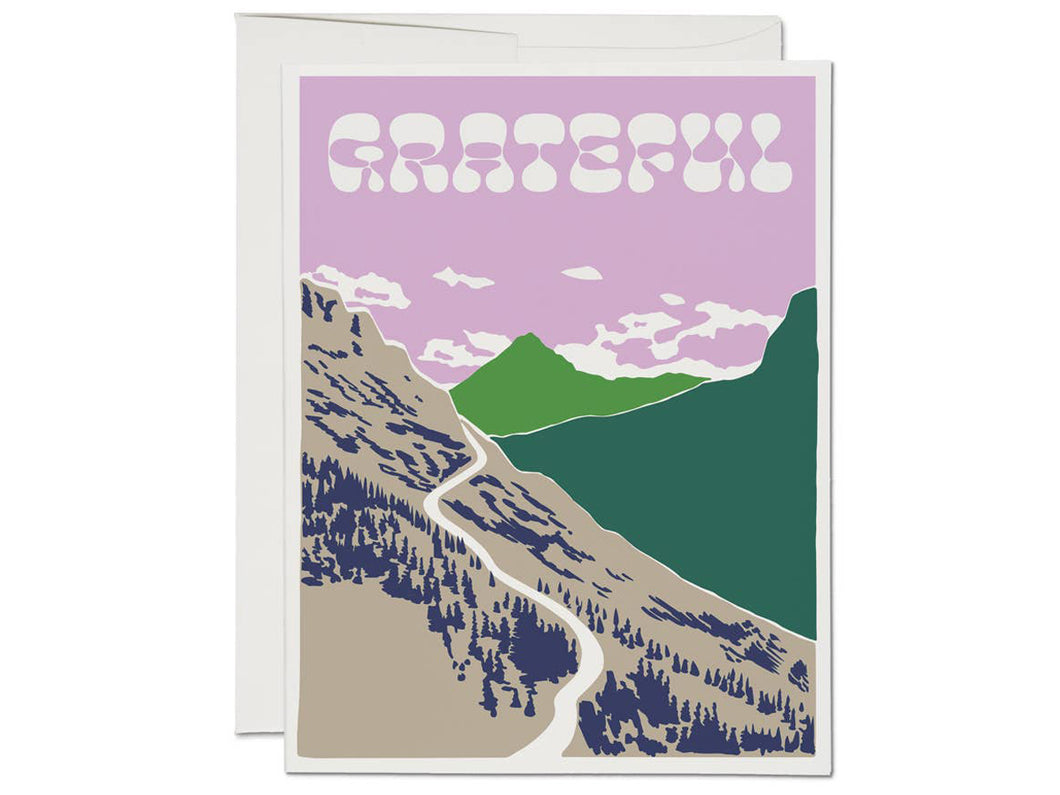Gratitude Mountain, Greeting Card