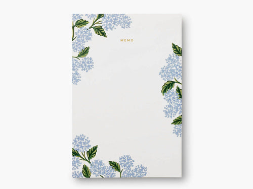 Hydrangea Memo Notepad