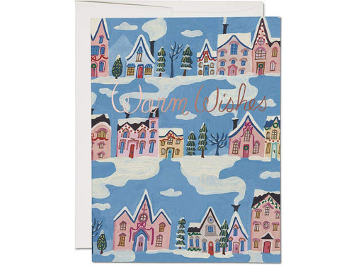 Little Pink Houses, Greeting Card