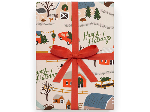 Holiday Tree Farm, Single Wrapping Sheet
