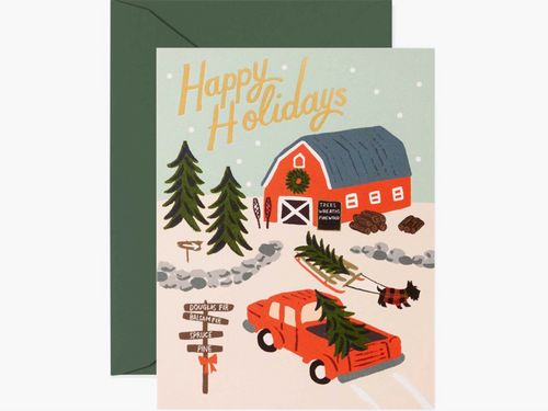 Holiday Tree Farm, Single Card