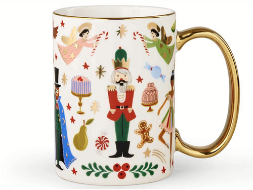 Nutcracker Porcelain Mug
