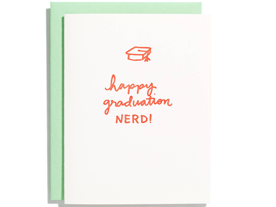 Graduation Nerd, Single Card