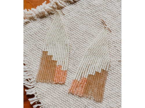 Stairway Beaded Earrings