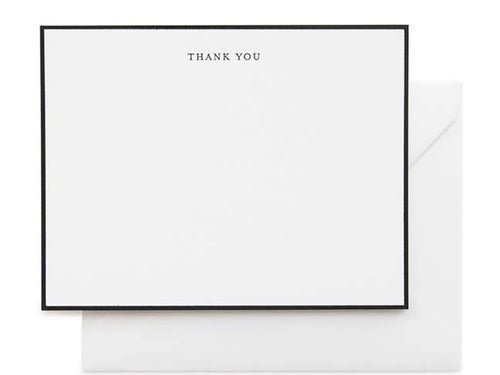 Black Simple Thank You, Boxed Set
