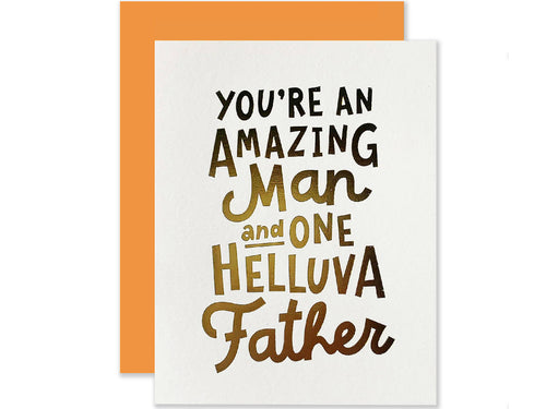 Amazing Man & Father, Single Card