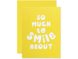 So Much to Smile About, Single Card