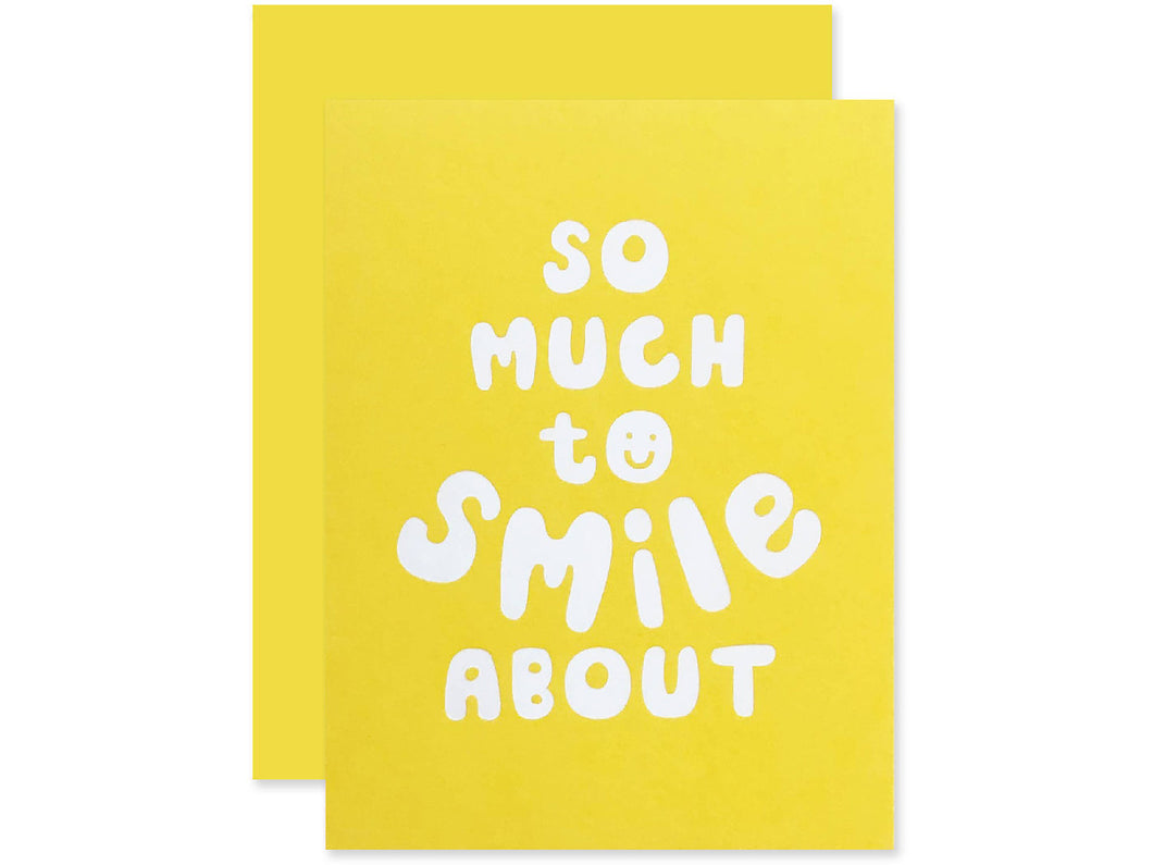 So Much to Smile About, Single Card
