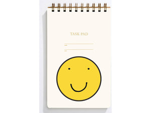 Task Pad, Smiley Face Cover