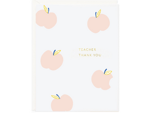 Teacher Apples, Single Card