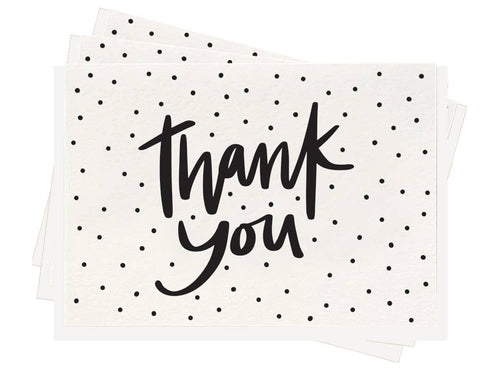 Thank You Dots, Greeting Card
