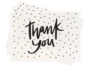 Thank You Dots, Greeting Card