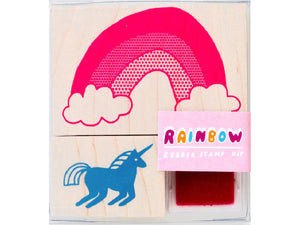 Rainbow & Unicorn Small Stamp Kit
