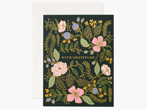 With Gratitude, Single Card