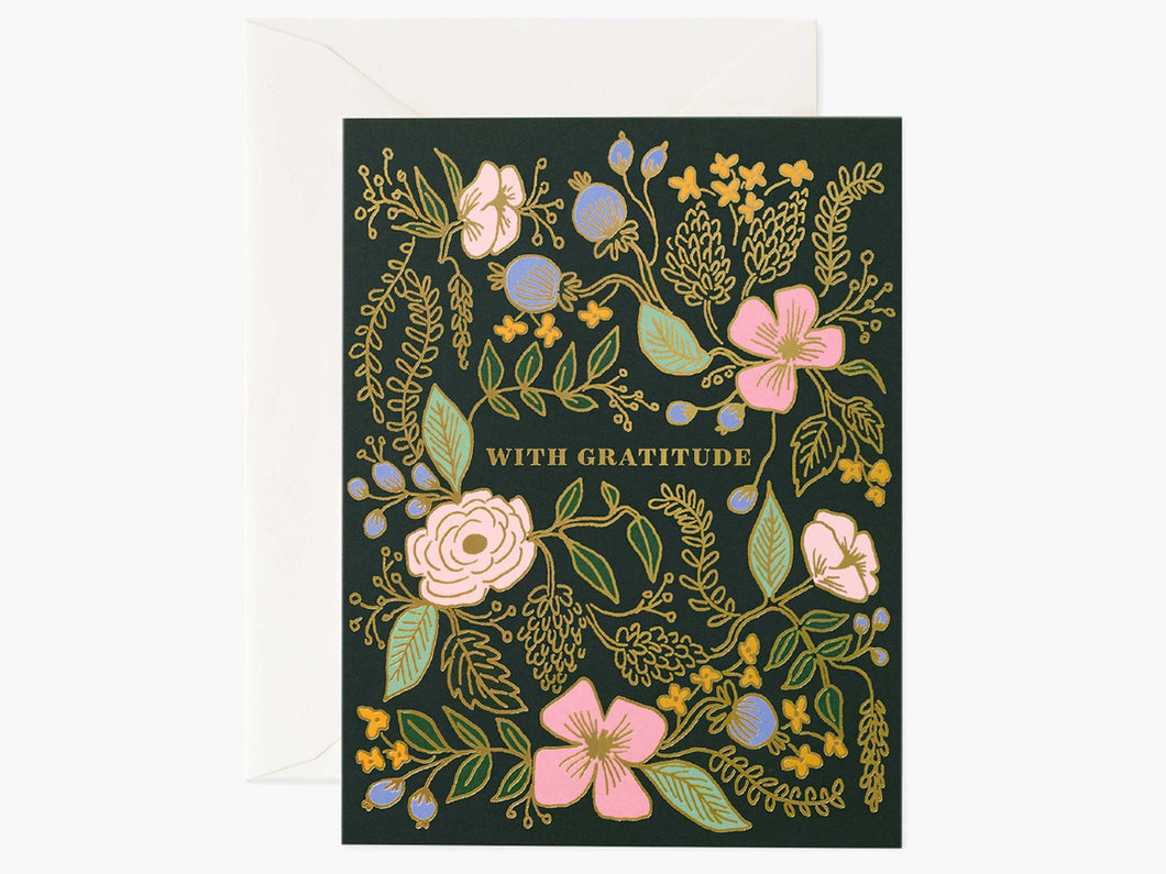 With Gratitude, Single Card