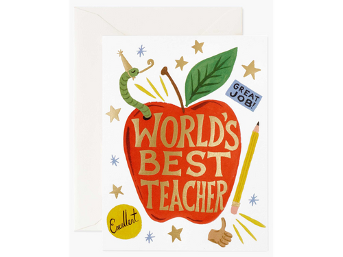 World's Best Teacher, Single Card