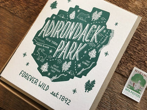 Adirondack Park Greeting Card