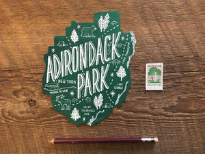 Adirondack Park Postcard