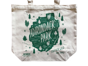Adirondack Park, Tote Bag