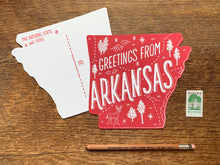 Greetings from Arkansas Postcard