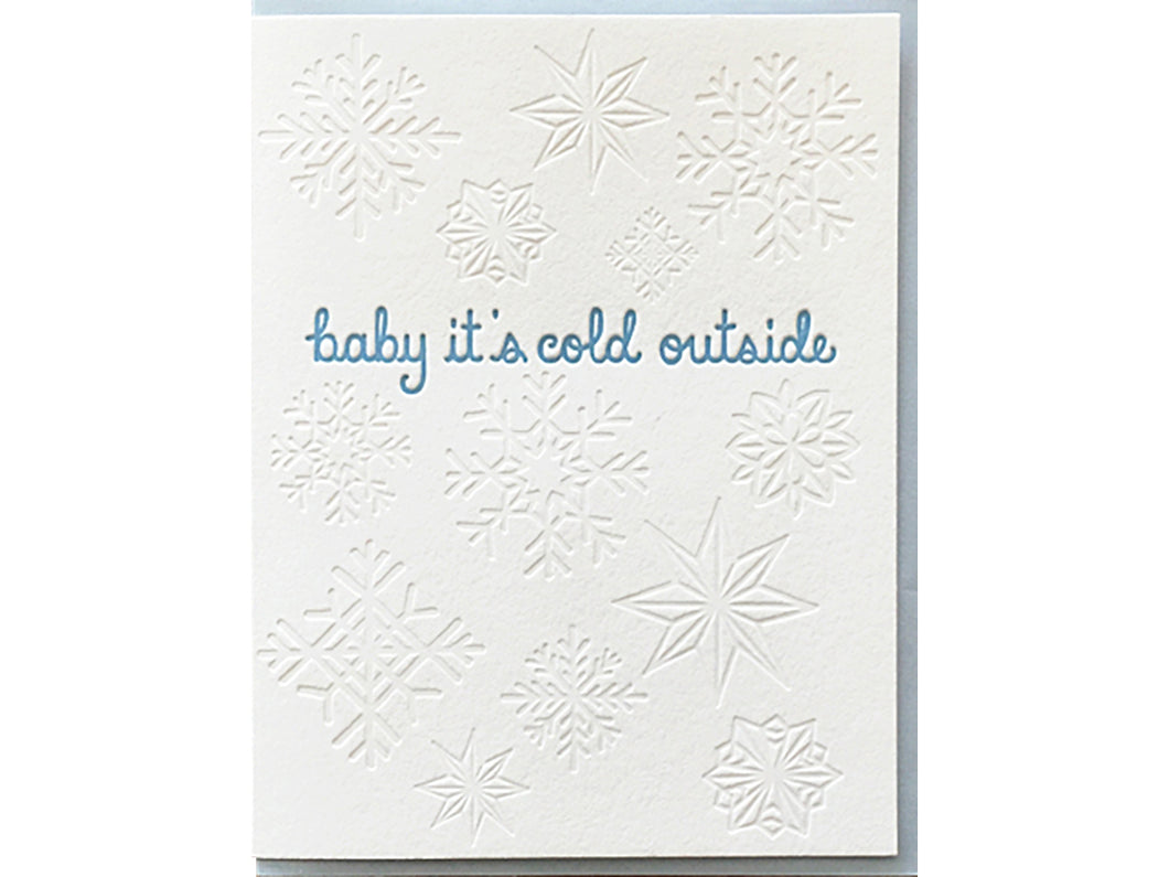 Baby It's Cold Greeting Card