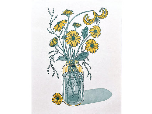 Ball Jar Art Print