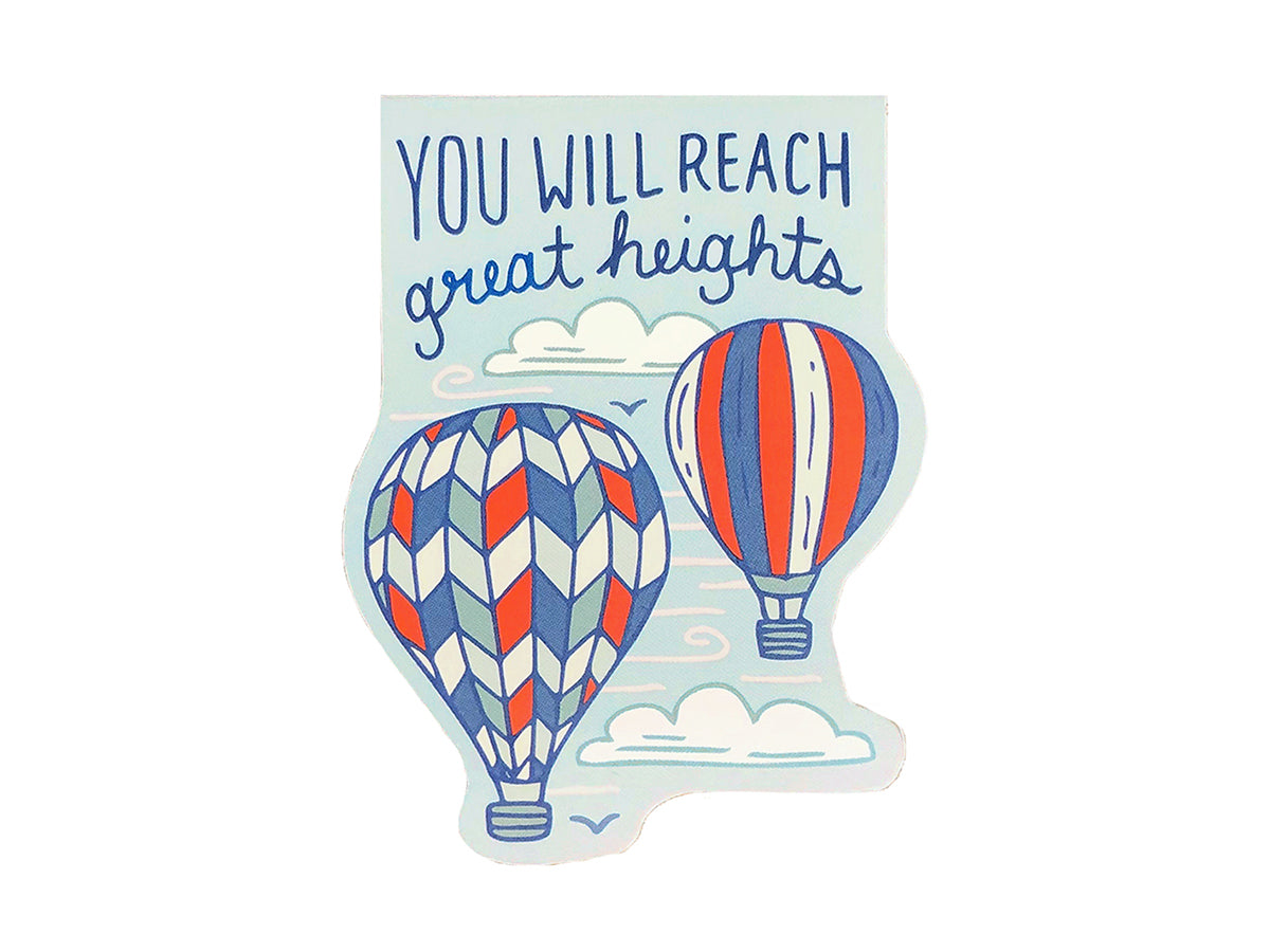 Heights Balloons Magnetic Bookmark – Noteworthy Paper & Press