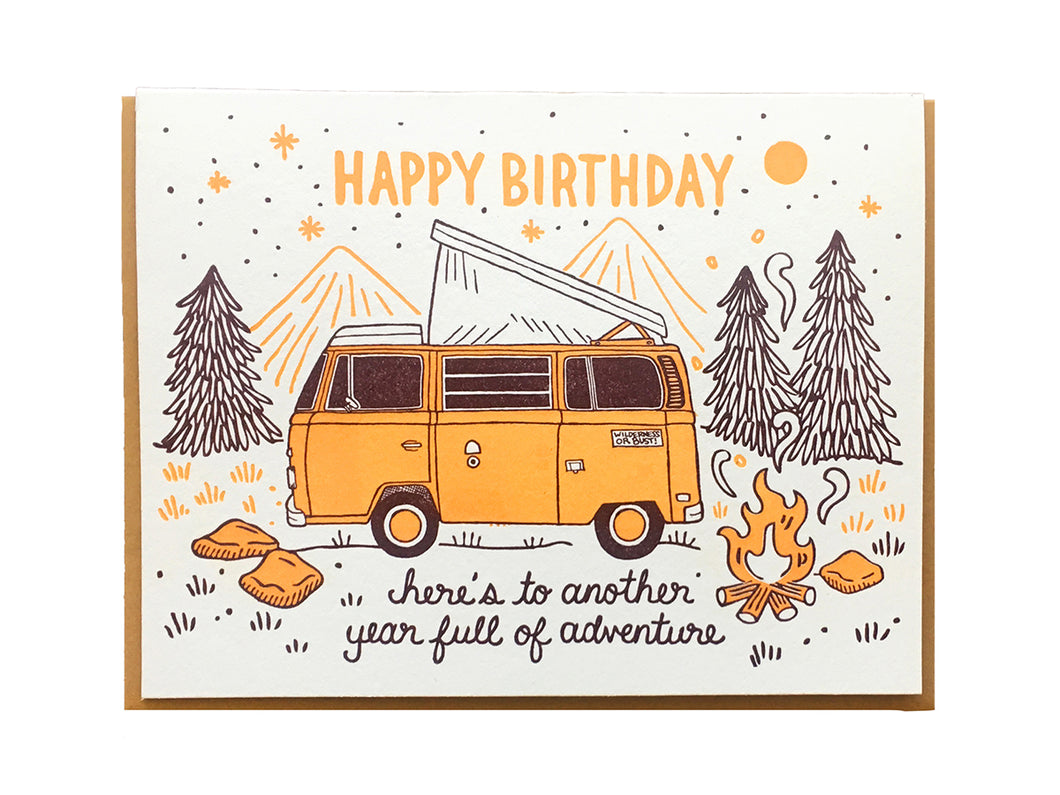 Birthday Camper, Single Card – Noteworthy Paper & Press