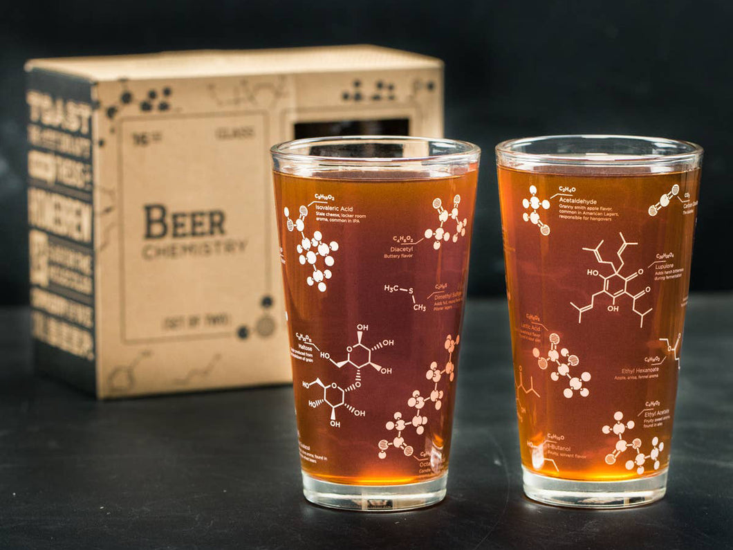 The Science of Beer, Pint Glass Set